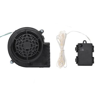 Sneeuwpop opblaasbaar met LED&amp;apos;s 120 cm 8