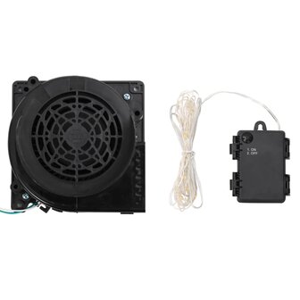 Sneeuwpop opblaasbaar met LED&amp;apos;s 300 cm 8