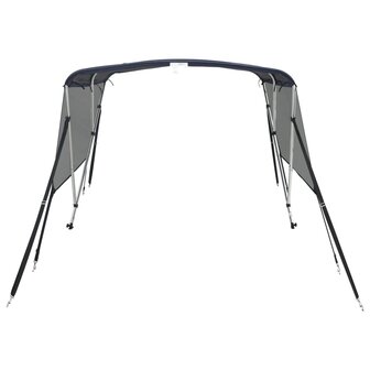 Biminitop 3 bogen met mesh zijwanden 183x(154-167)x137 cm 4