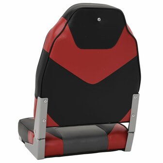 Bootstoelen 2 st inklapbaar met hoge rugleuning 39x43x58 cm 6