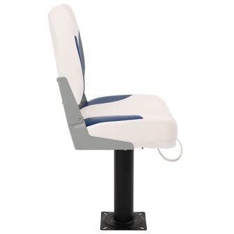 Bootstoelen 2 st met poot 360&amp;deg; draaibaar 7