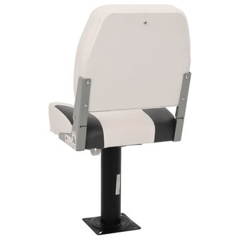 Bootstoelen 2 st met poot 360&amp;deg; draaibaar 9