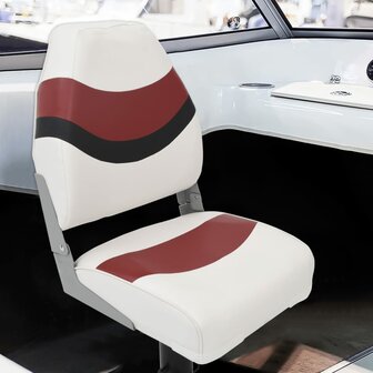 Bootstoelen 2 st met poot in hoogte verstelbaar 360&amp;deg; draaibaar 1