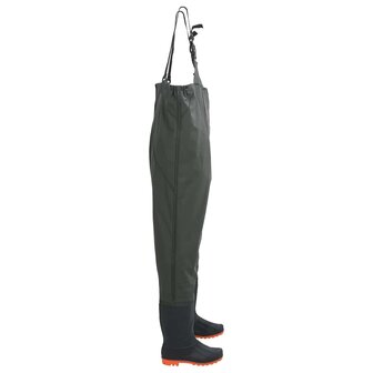 Waadpak met laarzen maat 46 donkergroen 3