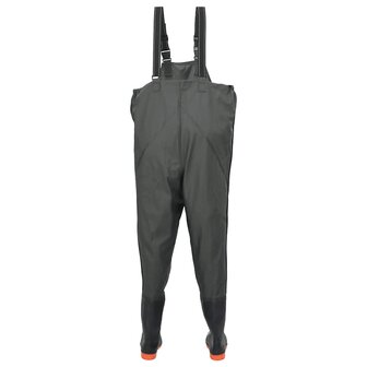 Waadpak met laarzen maat 46 donkergroen 4