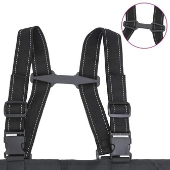Waadpak met laarzen en riem maat 45 zwart 5