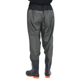 Waadpak met laarzen maat 45 donkergroen 4