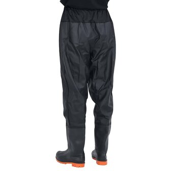 Waadpak met laarzen maat 43 zwart 4