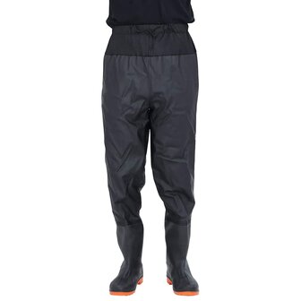 Waadpak met laarzen maat 44 zwart 2