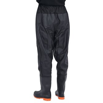Waadpak met laarzen maat 44 zwart 4