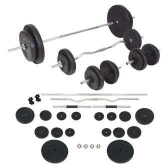 Halterset 90 kg 1