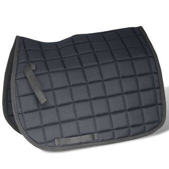 Echt lederen paardrijzadel 17,5&amp;quot; 12 cm (5-in-1 set, zwart) 4