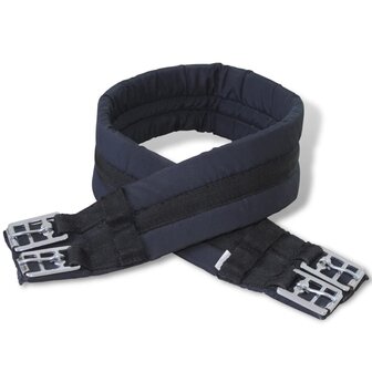 Echt lederen paardrijzadel 17,5&amp;quot; 12 cm (5-in-1 set, zwart) 7