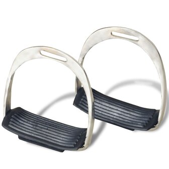 Echt lederen paardrijzadel 17,5&amp;quot; 18 cm (5-in-1 set, zwart) 7