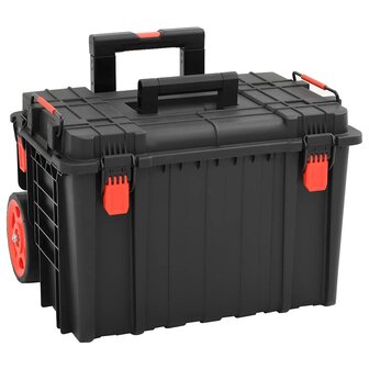 Flightcase draagbaar 56,5x45,5x48 cm PP zwart 2
