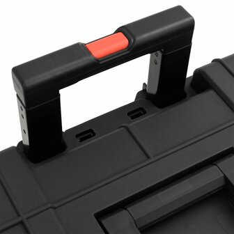 Flightcase draagbaar 56,5x45,5x48 cm PP zwart 6