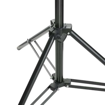 Fotostudioset met verlichtingsset en achtergrond 6