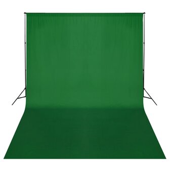 Fotostudioset met verlichtingsset achtergrond en reflector 5