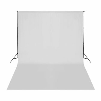 Achtergrond zonder standaard 500x300 cm katoen wit  2