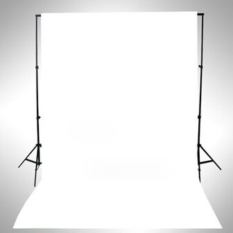 Achtergrond zonder standaard 500x300 cm katoen wit  4