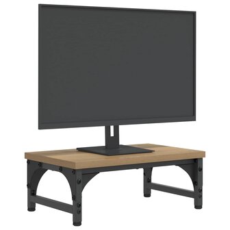 MonitorstandaardArtisanaal eiken 37 x 23 x 14 cm PB 3