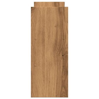Bureau organiser 40x17x41 cm bewerkt hout artisanaal eiken 5