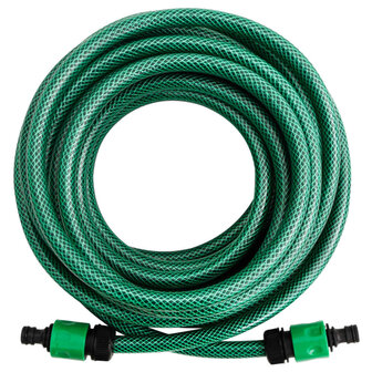 Zwembadslang 20 m PVC groen 2