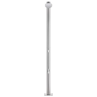 Buitendouche 215 cm roestvrij staal  3