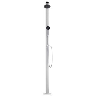Buitendouche 215 cm aluminium 3