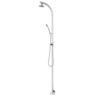 Buitendouche 215 cm aluminium 4