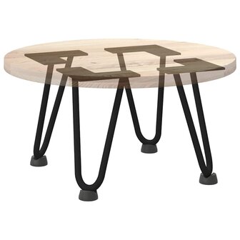 Tafelpoten voor Salontafel 4 st 20 cm massief staal zwart 8