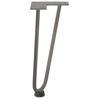 Tafelpoten voor Salontafel 4 st 30 cm massief staal naturel 6