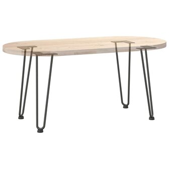 Tafelpoten voor Salontafel 4 st 42 cm massief staal zwart 8