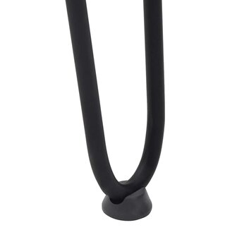 Tafelpoten voor Salontafel 4 st 42 cm massief staal zwart 9