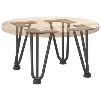 Tafelpoten voor Salontafel 4 st 20 cm massief staal antracietkleurig 8