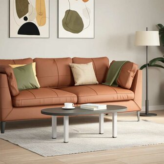 Salontafelpoten 4 st 30-32 cm staal wit 3
