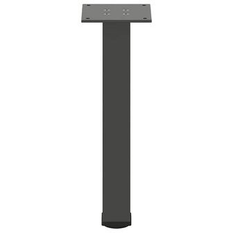 Salontafelpoten 4 st 30-32 cm staal antraciet 6