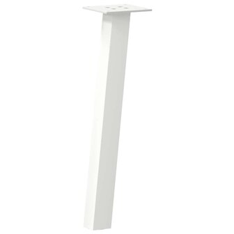 Salontafelpoten 4 st 30 cm staal wit 2