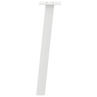 Salontafelpoten 4 st 30 cm staal wit 4