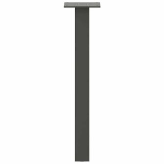 Salontafelpoten 4 st 30 cm staal antraciet 5