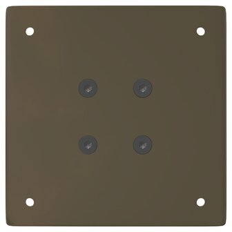 Salontafelpoten 4 st 30 cm staal naturel 6