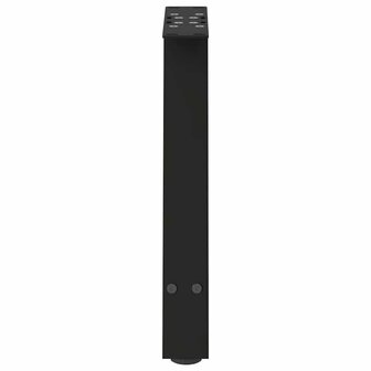 Salontafelpoten 2 st A-vormig 38x(42-43) cm staal zwart 6