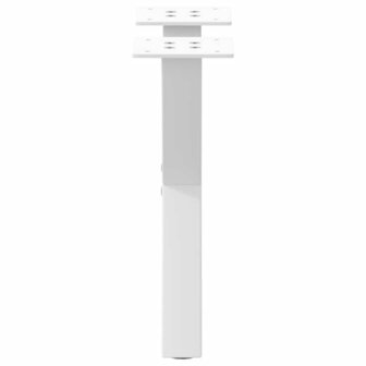 Salontafelpoten 2 st X-vormig 37x(30-31) cm staal wit 5