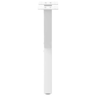 Salontafelpoten 2 st X-vormig 28x(42-43) cm staal wit 6