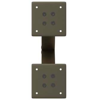 Salontafelpoten 2 st X-vormig 28x(42-43) cm staal naturel 7