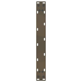 Salontafelpoten 2 st U-vormig 50x(30-31) cm staal naturel 7