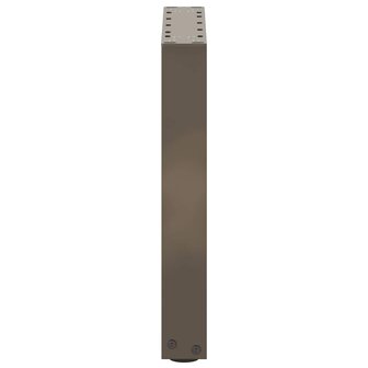 Salontafelpoten 2 st U-vormig 28x(42-43) cm staal naturel 6