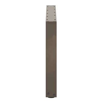 Salontafelpoten 2 st U-vormig 70x(42-43) cm staal naturel 6