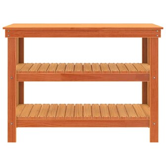 Werkbank Wasbruin 110,5 x 50 x 80 cm Massief grenenhout 5