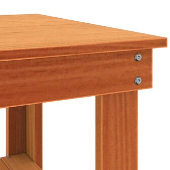 Werkbank Wasbruin 110,5 x 50 x 80 cm Massief grenenhout 8
